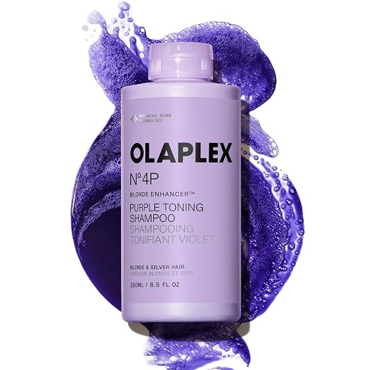 Olaplex N°.4P Blonde Enhancer Purple Shampoo | Toning Hair, 250 mL