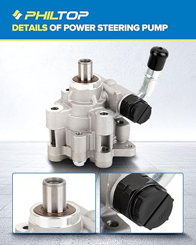Miniatura 154 de PHILTOP Bomba de dirección asistida 20-806 OE apta para Aveo5 2007 2008, Aveo 2008, bomba de asistencia asistida 96801443, bombas de dirección