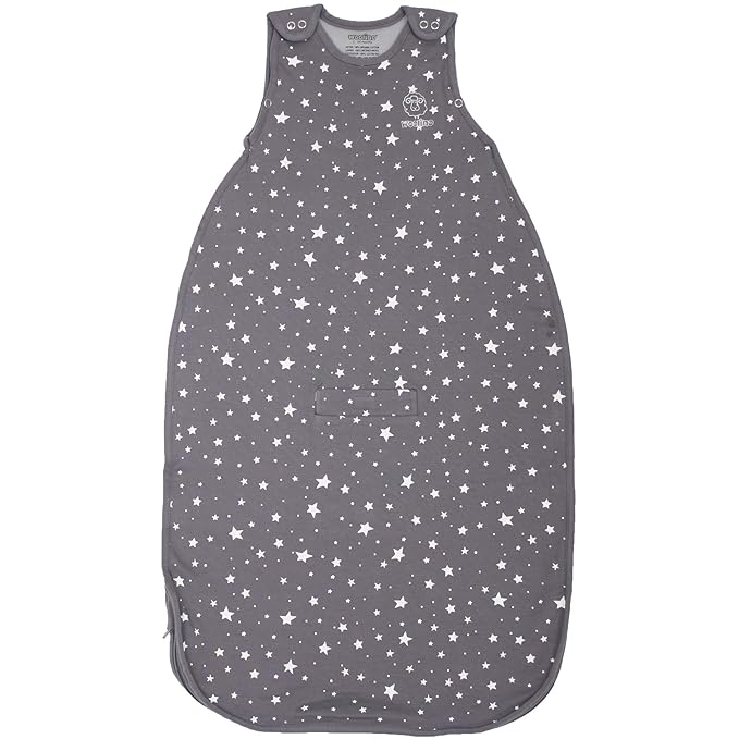 Amazon.com: Woolino Ultimate Baby Sleep Sack – 4 Season Merino Wool Sleeping Bag, Organic Cotton Outer, Temp Regulating Blanket, Adjustable Sleep Sack