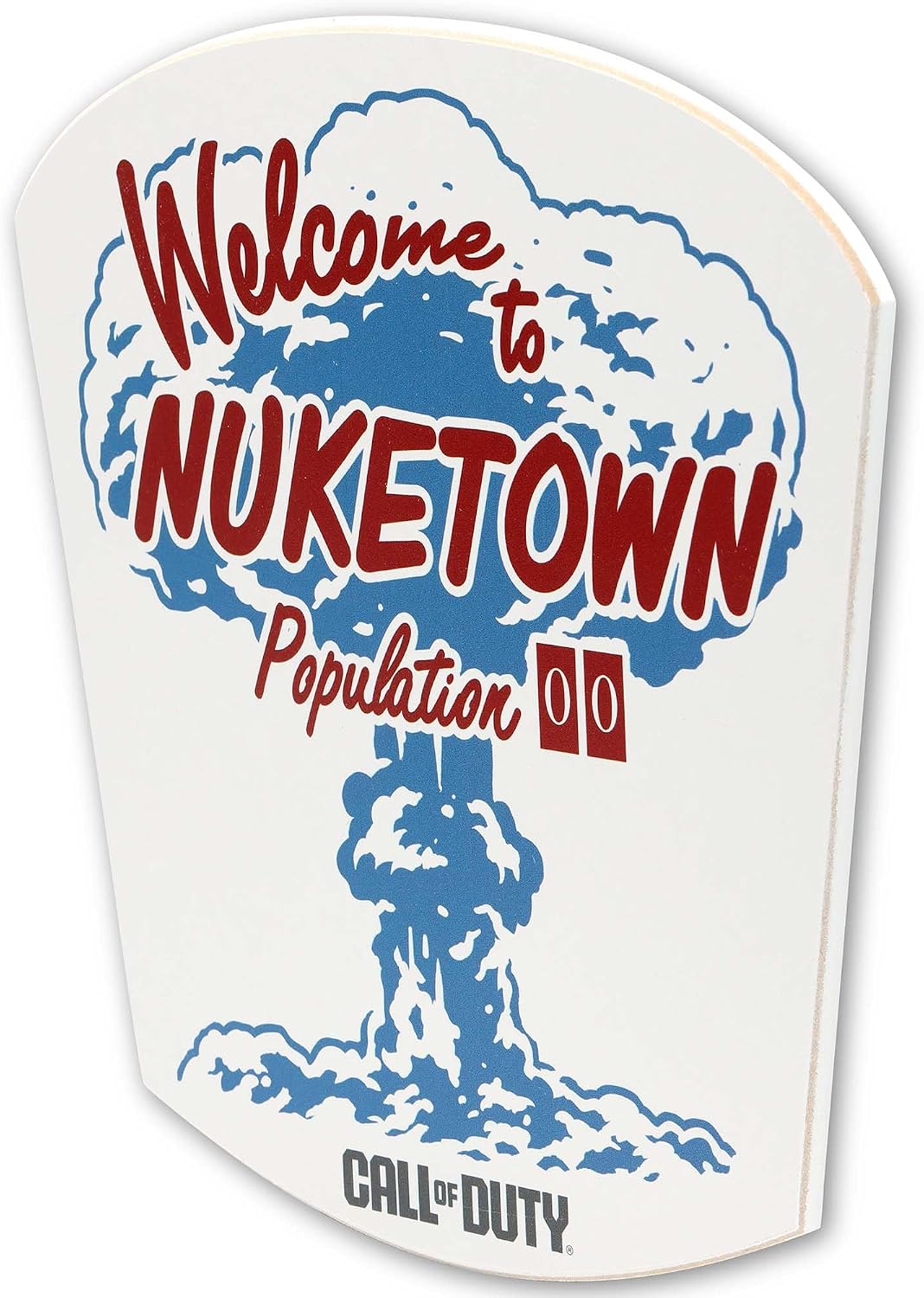 Call of Duty Welcome to Nuketown Wood Wall Decor image 2