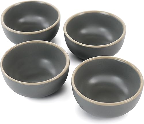 Miniatura 3 de Gibson Home Rockaway - Juego de fruteros (4 piezas, 3.5 pulgadas)