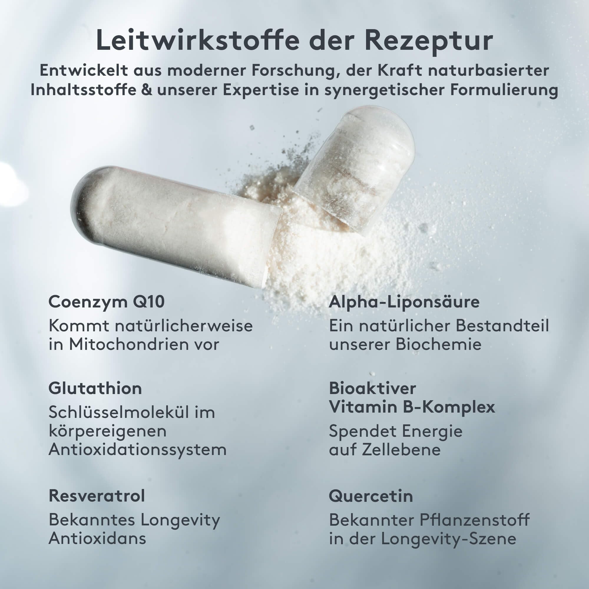 MITOcare Mitochondrien Multi Komplex - Nährstoffkomplexmischung - optimale Basis - Vitamine, Mineralstoffe & Pflanzenstoffe - vegan - Monatspackung mit 180 Kapseln - Produziert in Deutschland