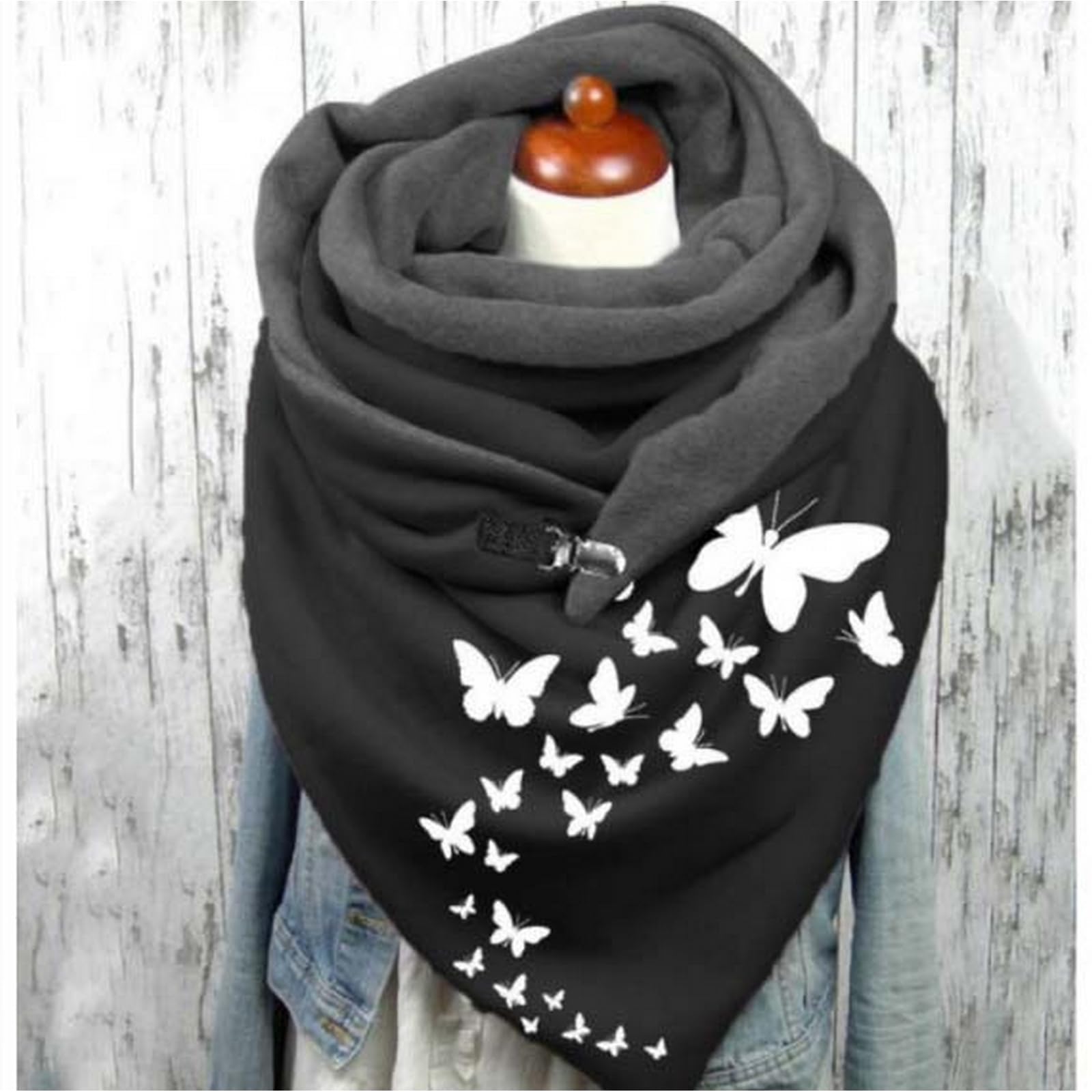 Foulard Donna Scaldacollo Triangolare Autunno Inverno Caldo Ed Elegante