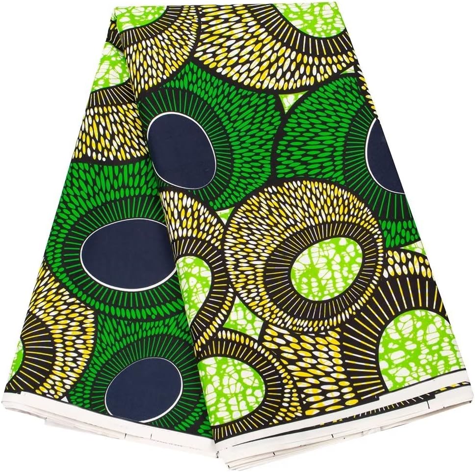 African Fabric 6 Yard Printed Wax Cloth African Ankara Fabric for Party Dress A70