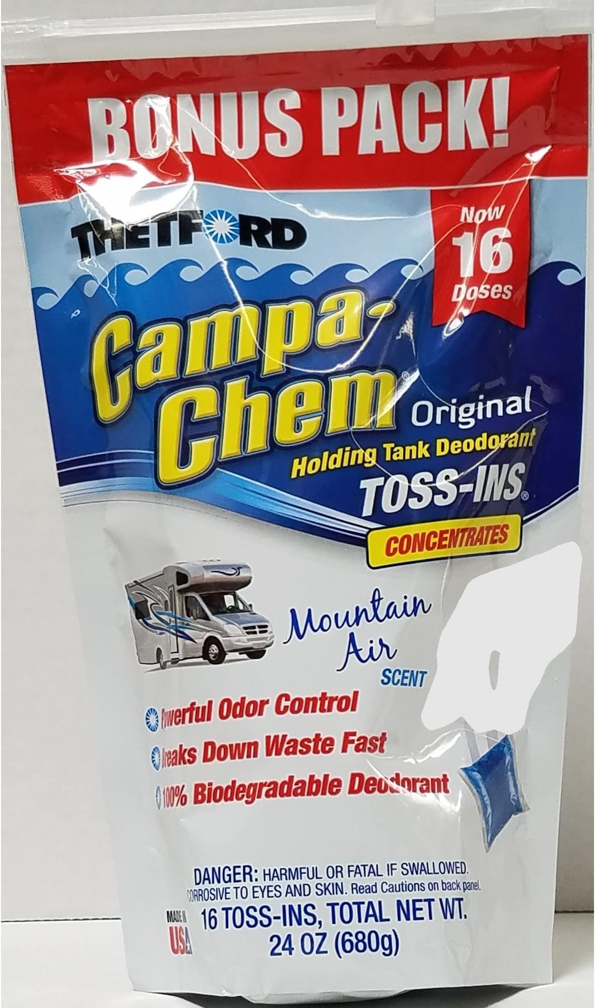 Gee Gadgets Thetford CampaChem Mountain Air Scent RV