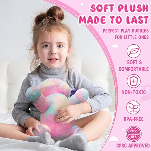 Miniatura 15 de Axolotl - Juguete de peluche, suave y lindo ajolote de 10.8 pulgadas, almohada de felpa de algodón de peluche Kawaii Salamandra Animal para niños