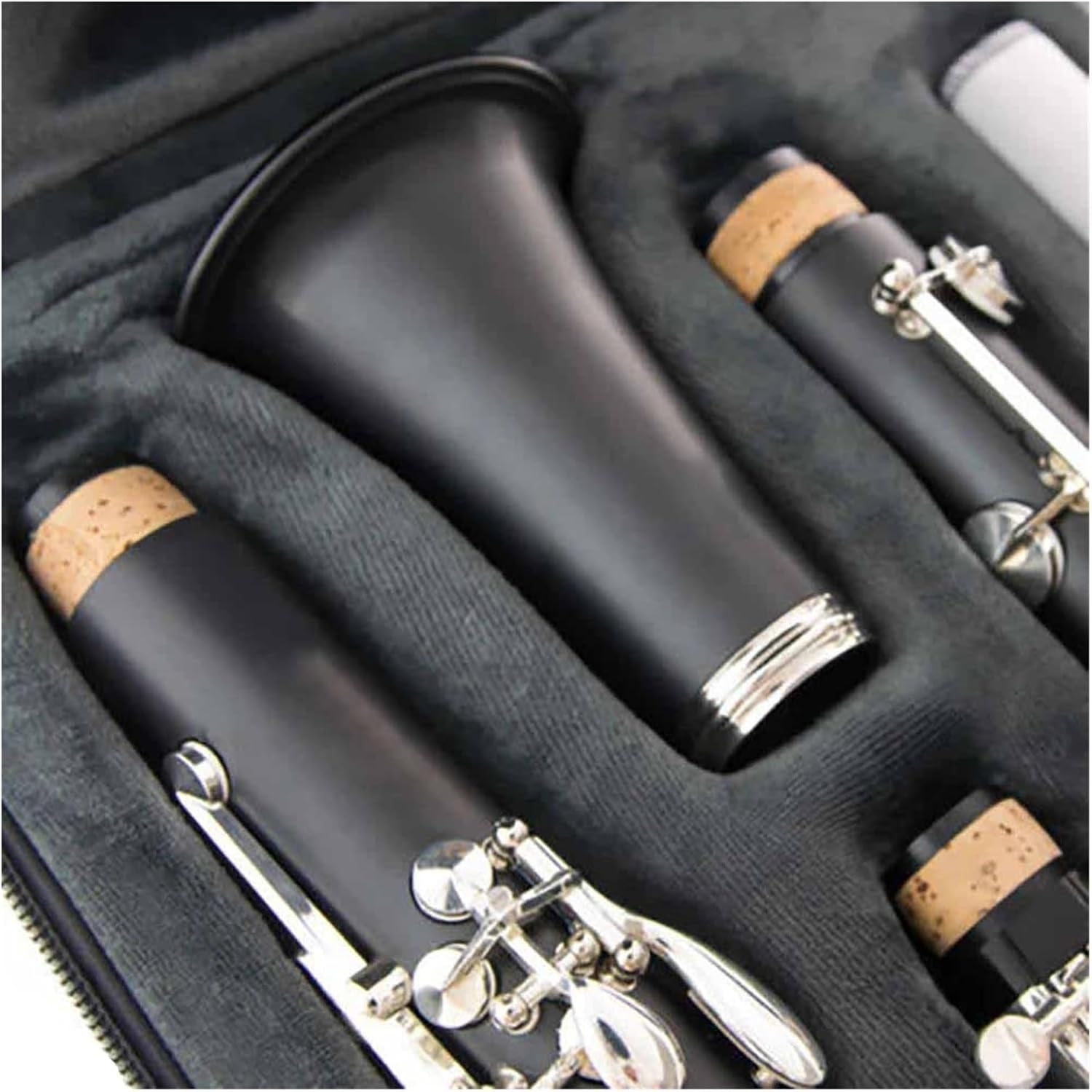 Bb Clarinet Bakelite Nickel Silver Key Musical Instruments