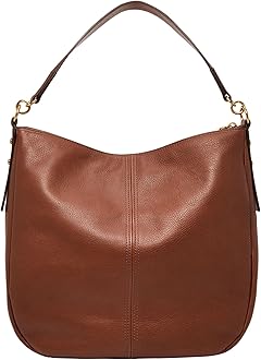 Fossil Women's Jolie Leather Hobo Purse Handbag for Women