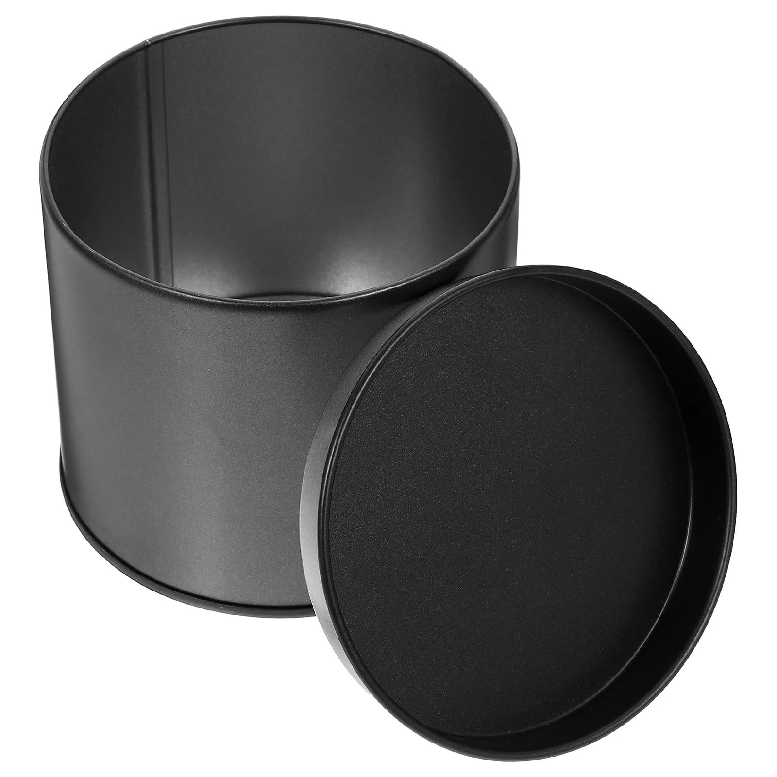 UBOHUZ 10pcs Exquisite Tinplate Tea Jar Coffee Storage Container Sugar Canister Set Small Food Containers With Cover For Home for Tea, Coffee