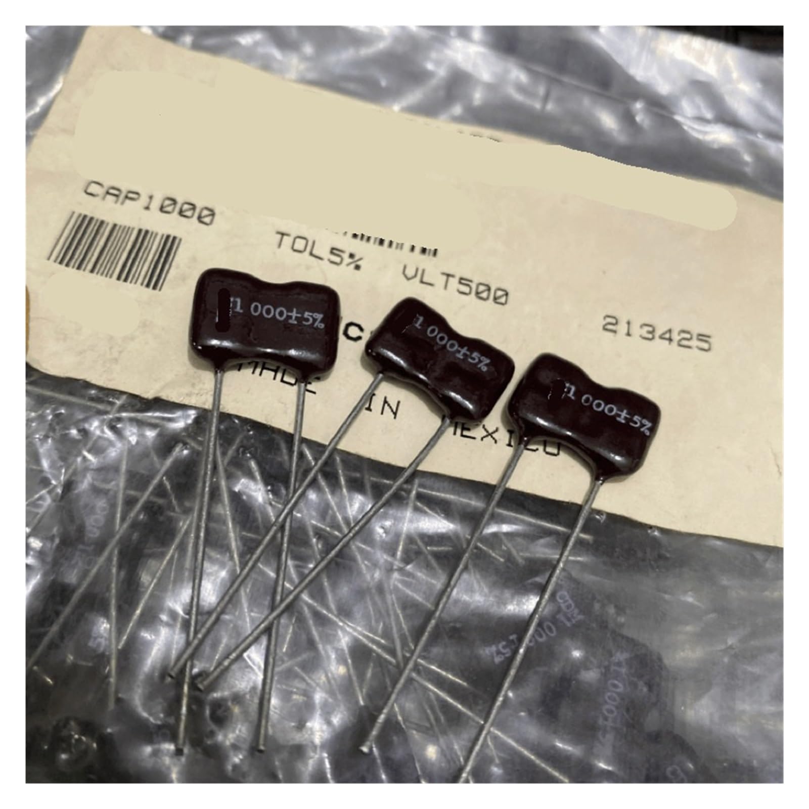 LEOTNNDQ 1pcs CD19FD102J03 1000PF/100P= 500V Capacitor