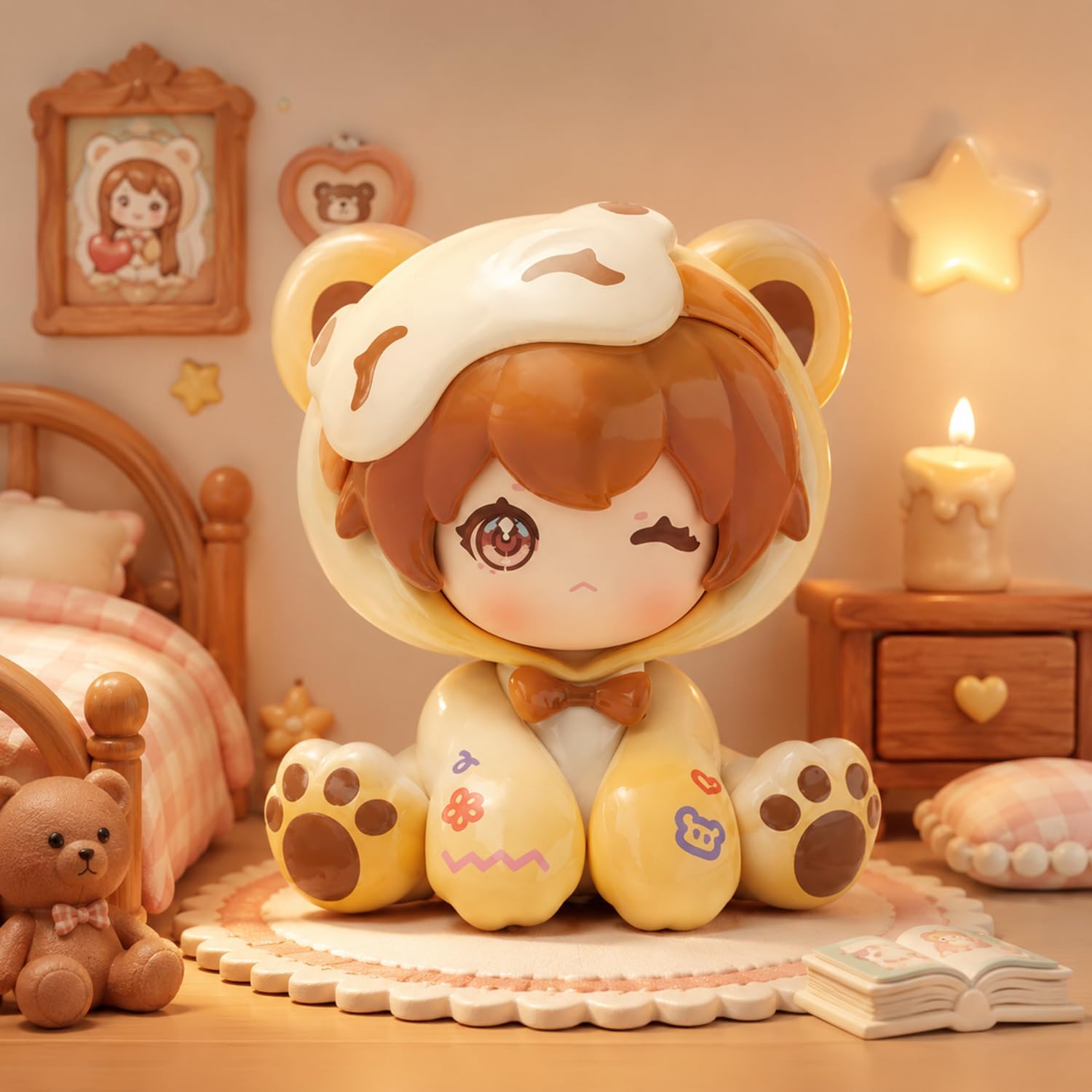 Soki's Bedtime Stories Bear Series Blind Box Cute Mystery Toys image 5