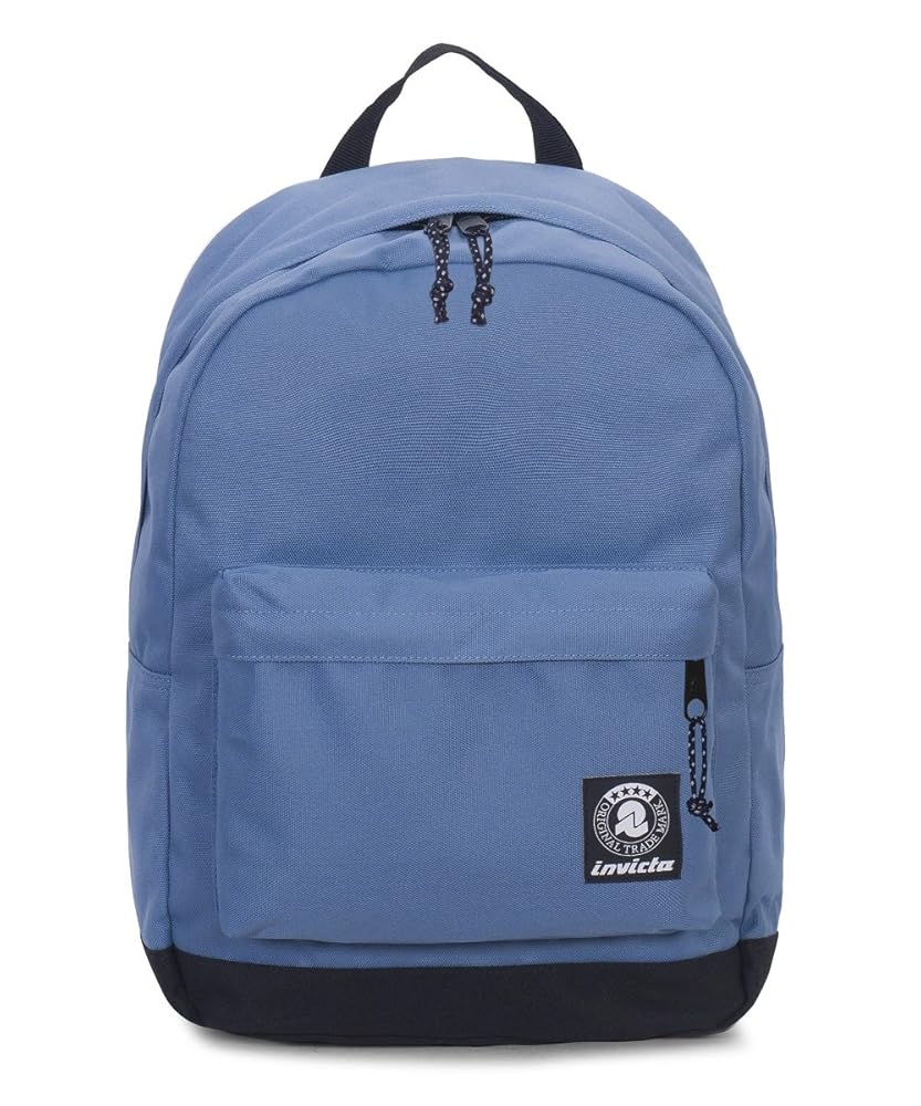 ZAINO INVICTA - CARLSON - Azzurro - tasca porta pc padded - americano 27 LT  : Amazon.it: Moda