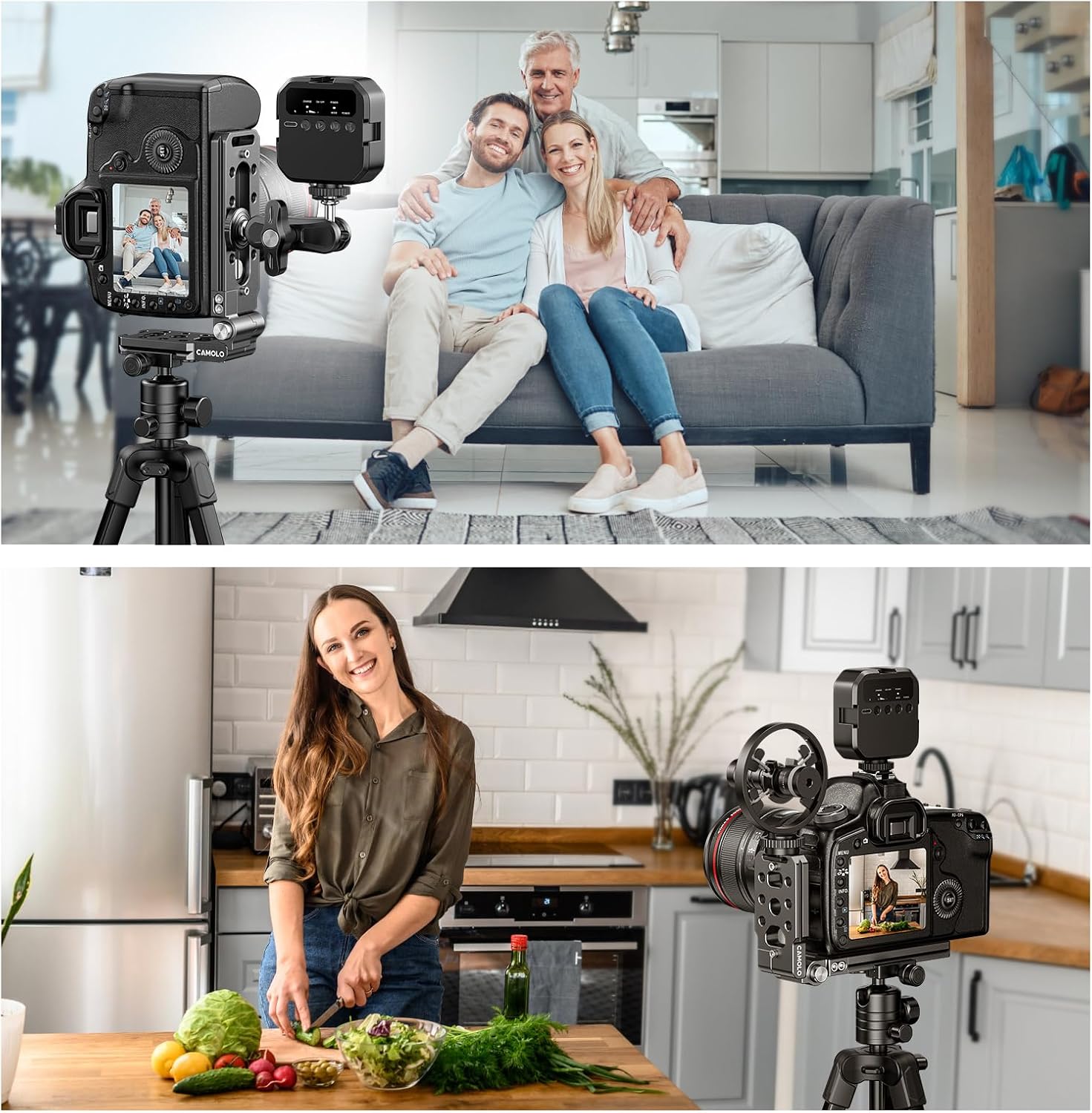 Foldable DSLR Camera L Bracket - Arca Base Universal Vertical Camera ...