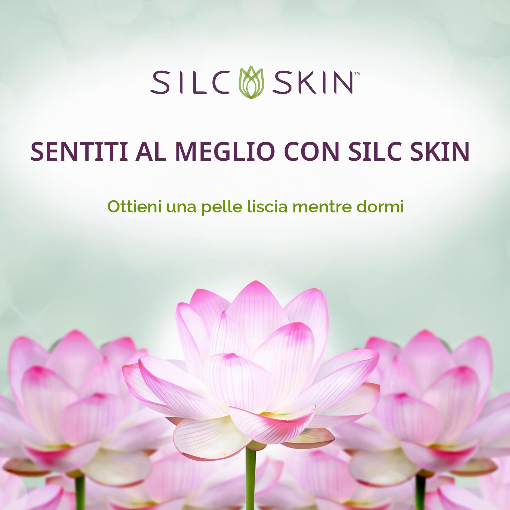 Silcskin® decolleté Pad – Il n° 1 cuscinetto in silicone antirughe dagli Stati Uniti – autoadesivo e riutilizzabile a lungo