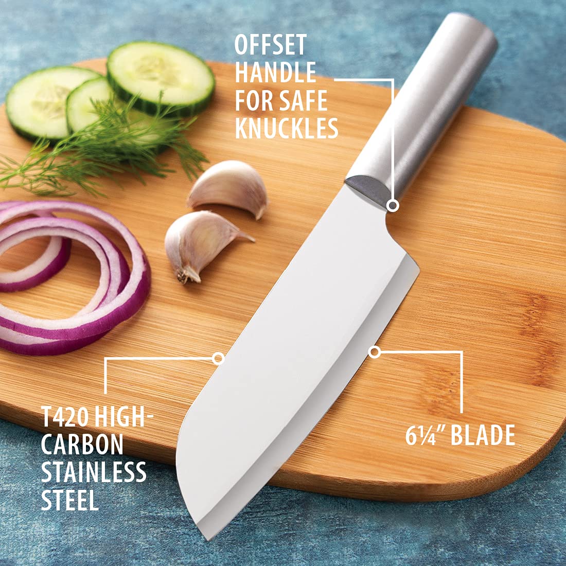 RADA Cutlery Cook’s Knife (R134), Silver — Amazon image 4