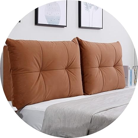 Amazon Co Jp 背もたれ ヘッドボード クッション クッションカバー リムーバブルと洗濯 大背もたれ ベッドカバー 耐摩耗性 Color A Size With Headboard190 60cm ホーム キッチン