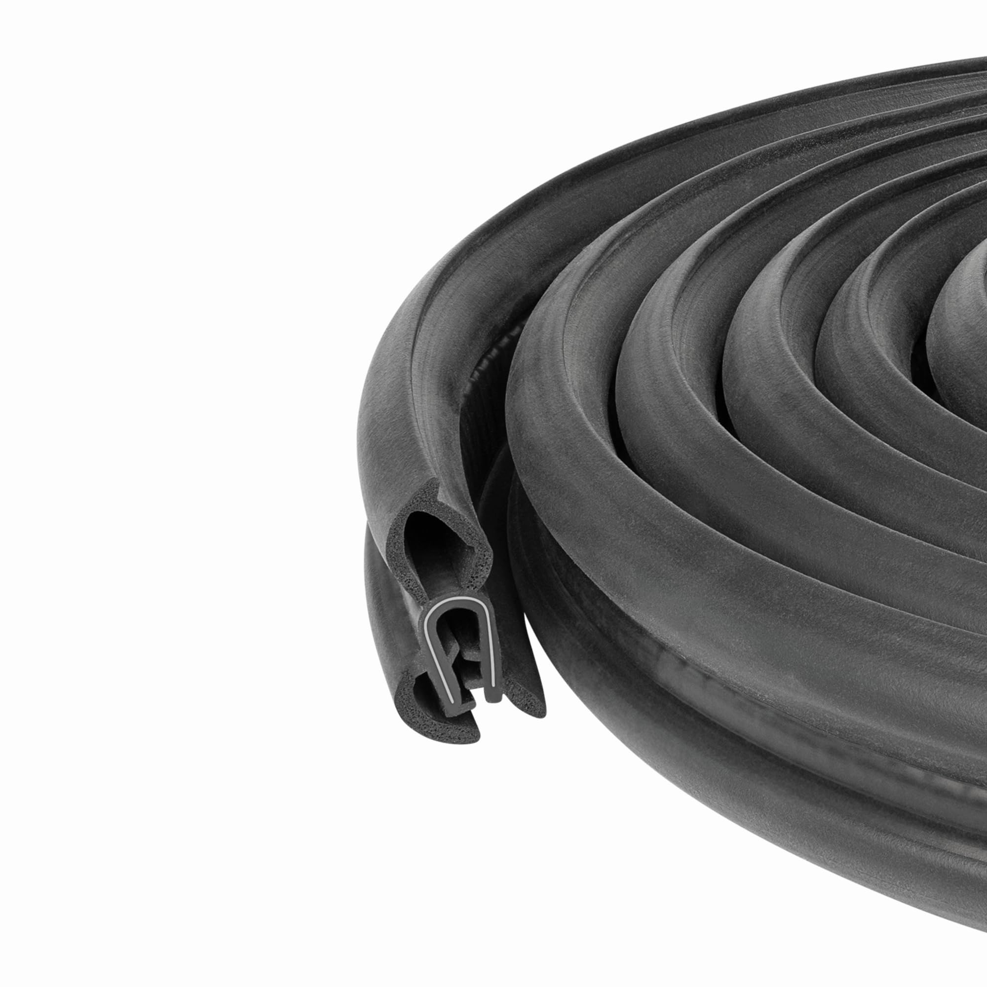 Vertical, cierre hermético, con brida de interior | bombilla: 0.5 "de diámetro agarre gama 1/32" a 1/4 "| tronco, de arranque, tapa, campana, trampilla de goma