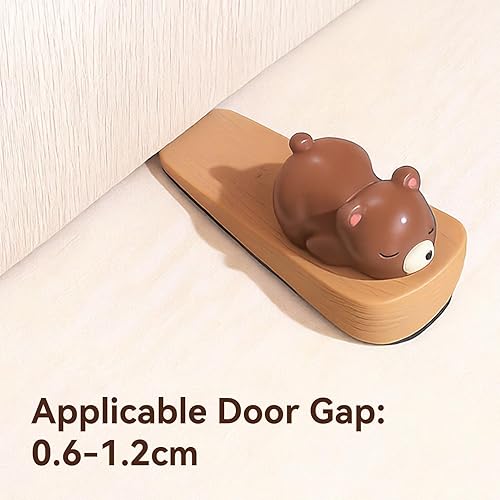 Vista 3 de Topes de puerta, tope de puerta de animal, lindo tope de puerta decorativo, topes de puerta decorativos, cuñas de puerta, tope de puerta portátil