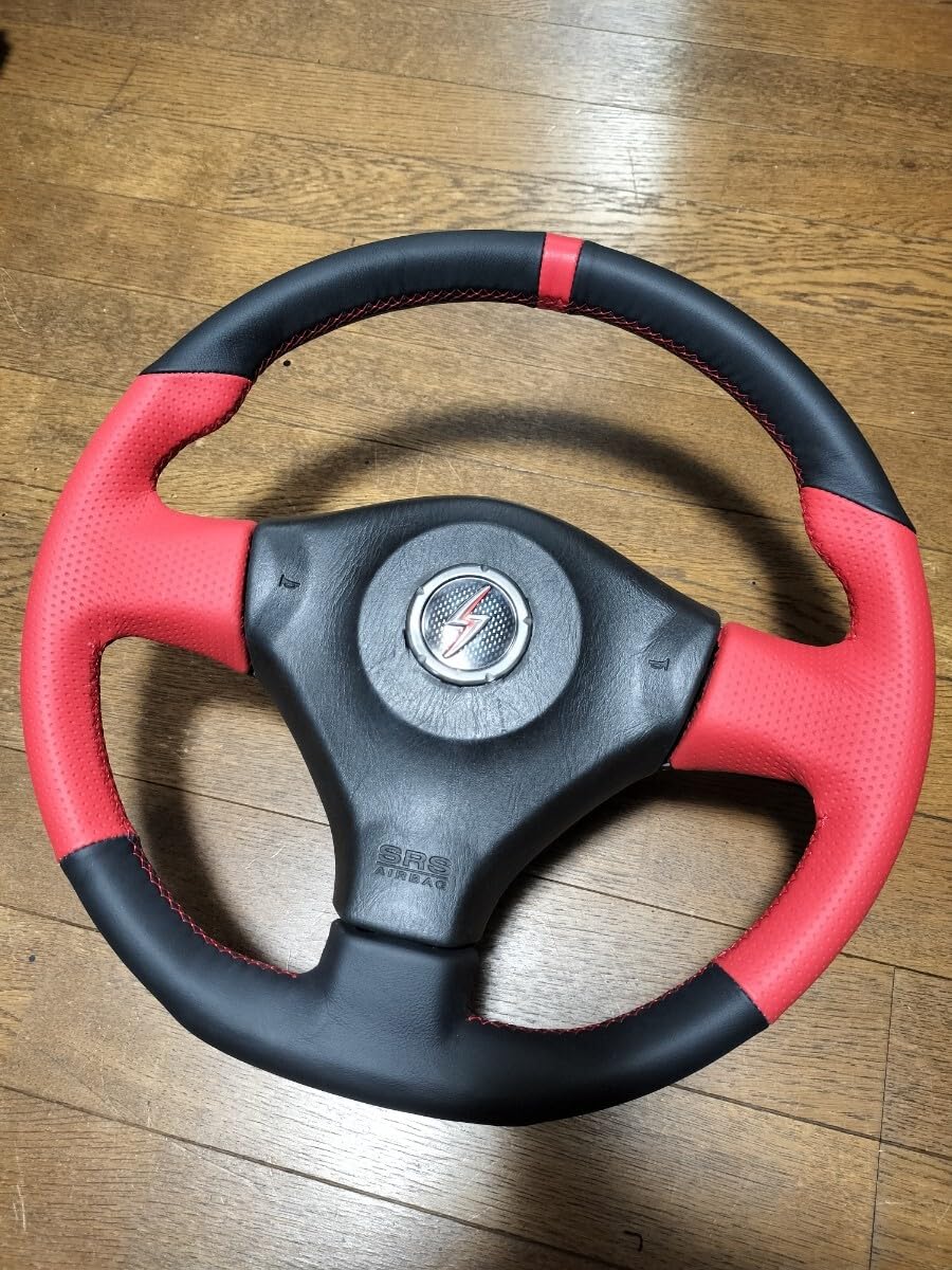 シルビアs15純正赤ステッチステアリング