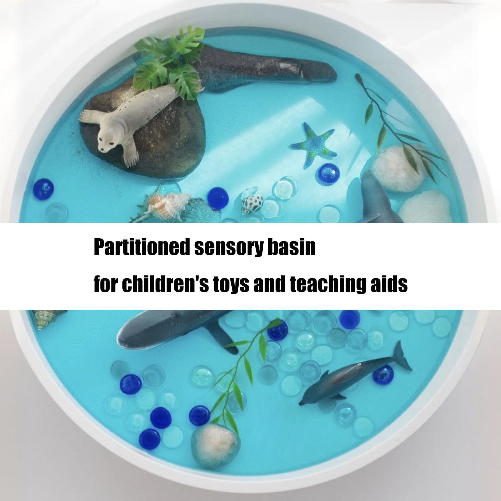 Kits De Bandeja Juego Sensorial con Bandeja Divisoria para Niños Promueve Habilidades Motoras Y Desarrollo La Escuela Desarrollo