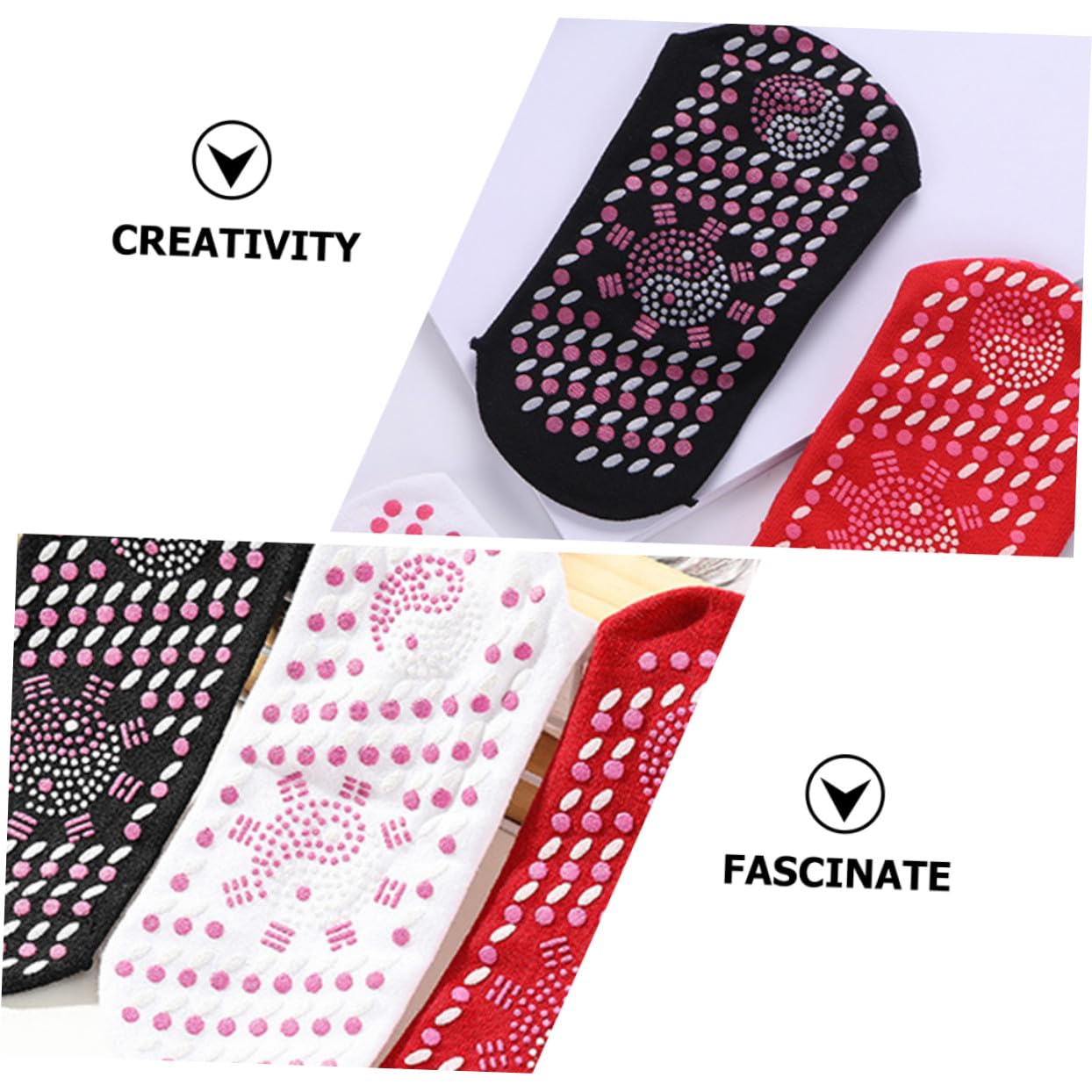 VALICLUD 6 pares Calcetines Térmicos Autocalentables Unisex Invierno Esquí Camping Circulación Cálida Cómoda Ligera