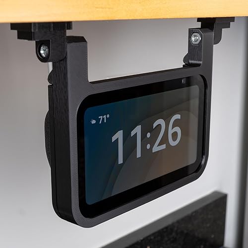 Miniatura 9 de matterform Echo Show 5 - Soporte de montaje de cocina para debajo del gabinete de 3 generación para dispositivos Tienda Alexa  Compatible con el