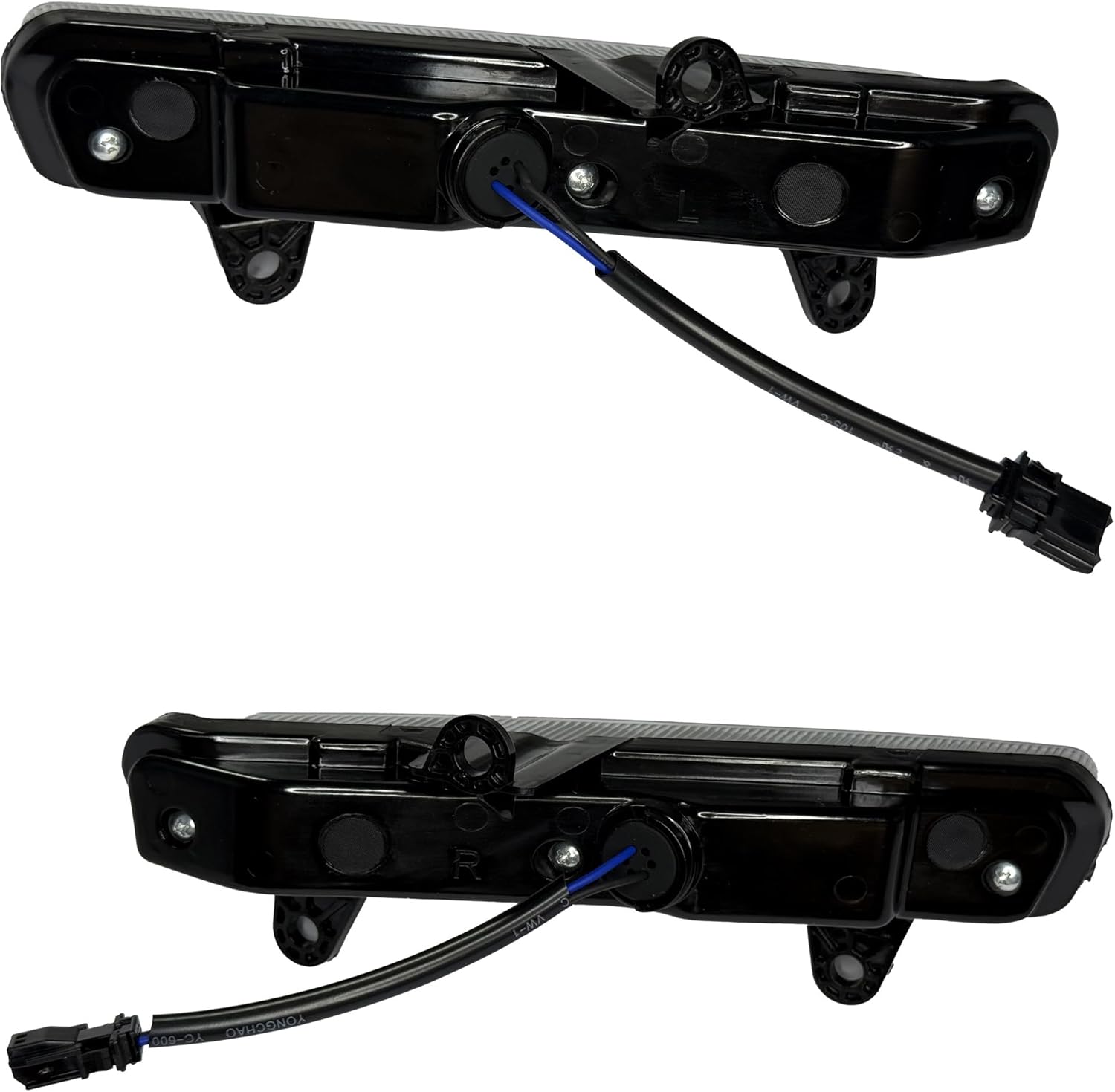 Matrix-Style LED Fog Lamps, Auxiliary Lights with DRL&Turn Signals for 23.5-later CVO Models 2024-up Road Glide Street Glide added new Fairing Lowers Accessories (Fog Lamps)