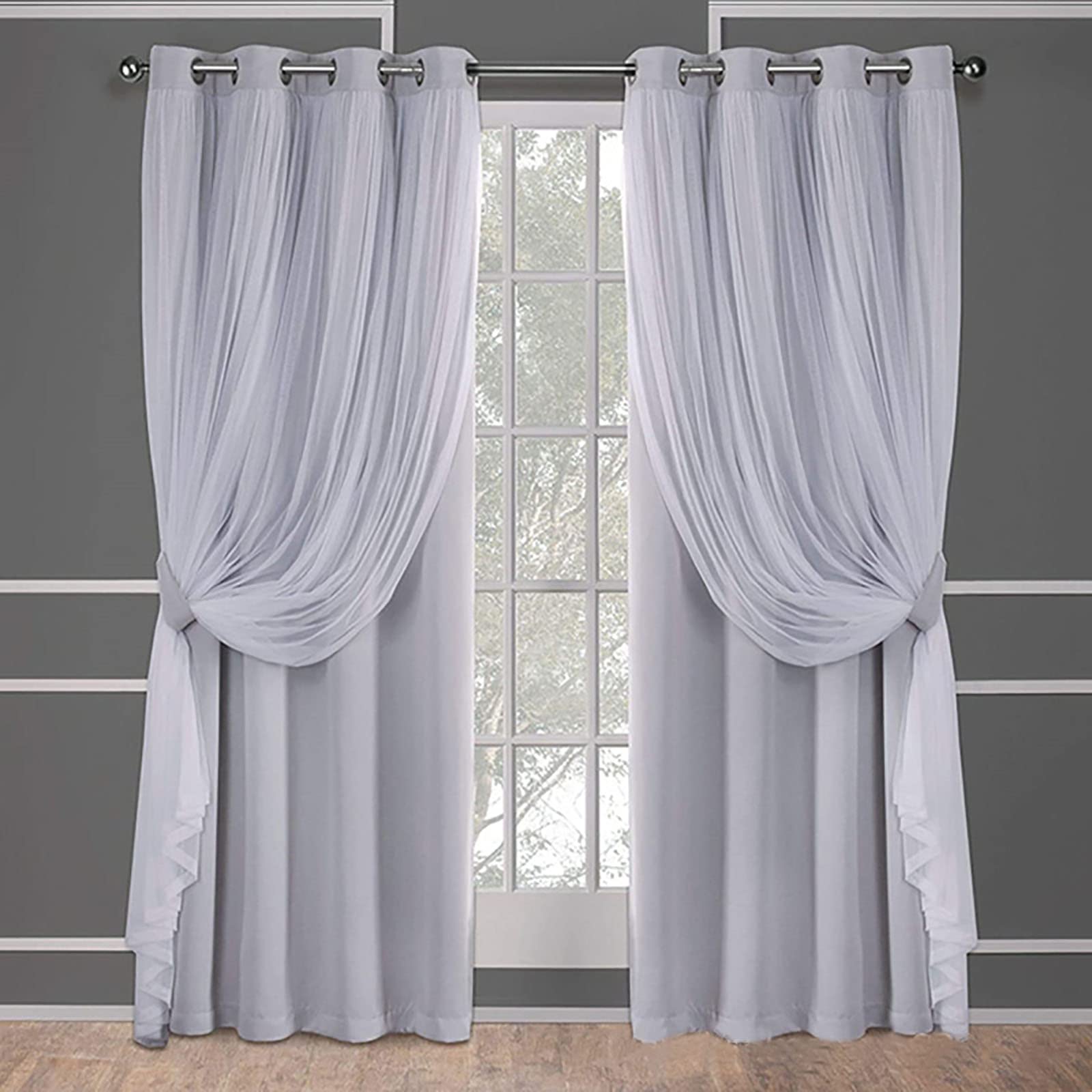 Rideaux occultants thermiques contre la chaleur et lumière pour chambre