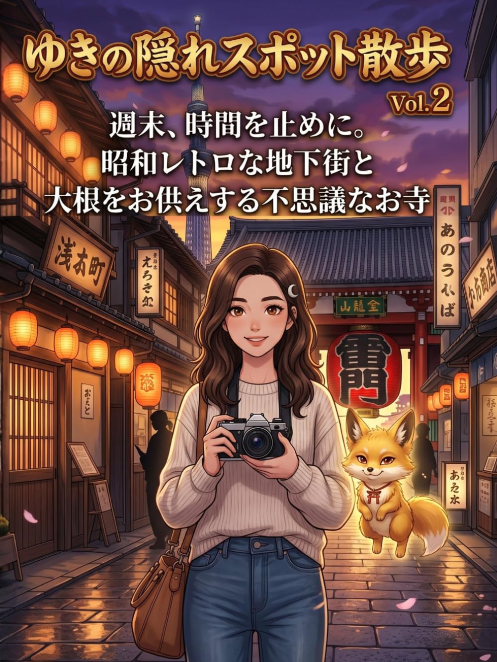 ゆきの隠れスポット散歩Vol2: 週末、時間を止めに。昭和レトロな地下街と大根をお供えする不思議なお寺