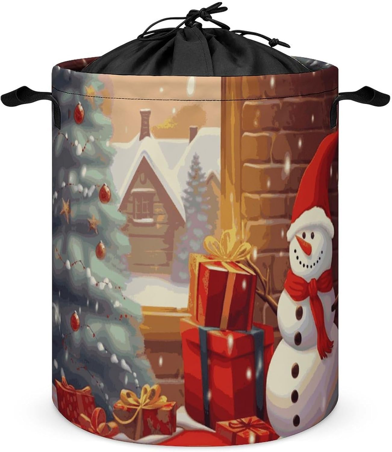 Merry Christmas Day Wäschekorb, wasserdicht, schmutziger Wäschekorb
