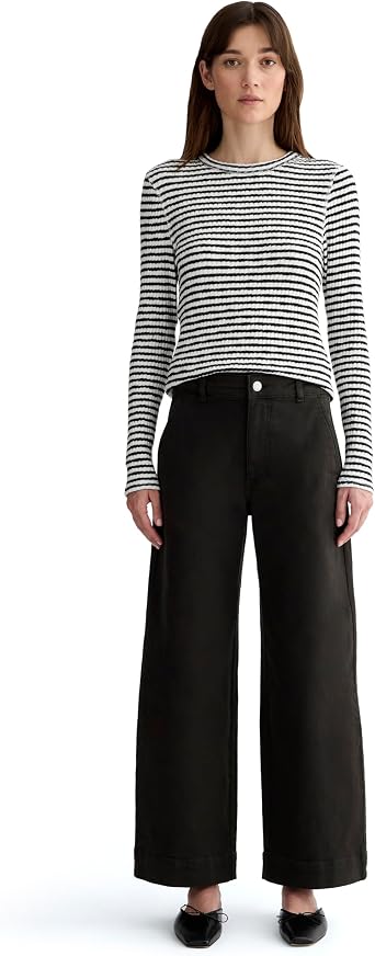 Everlane Womens The Utility Wide-Leg Pant