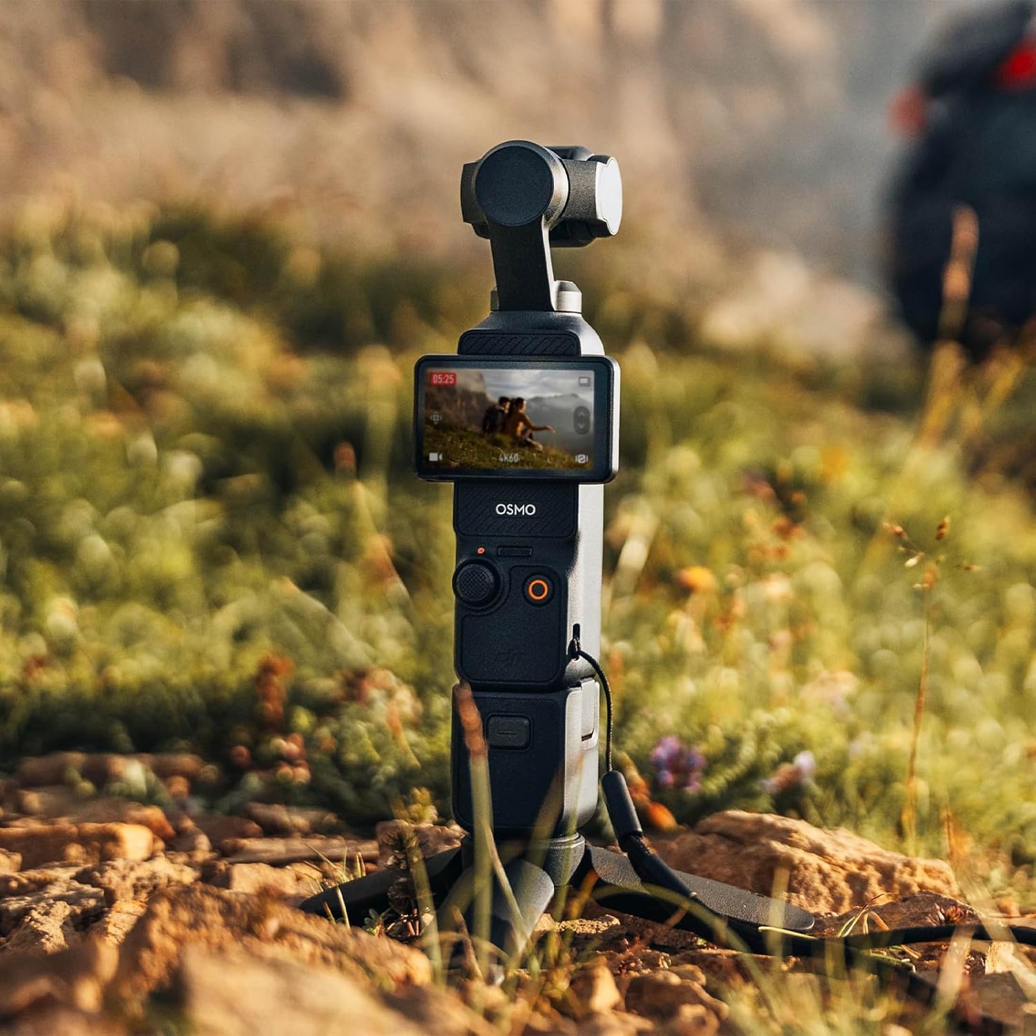 Original Osmo Pocket 3 Mini Tripod for DJI Pocket 3 Camera Stable Accessories -Compact and Portable with a 1/4″-20 Screw for Expansion