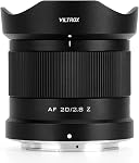VILTROX 20mm F2.8 f/2.8 Z-Mount Lens, Full Frame Wide Angle Prime Auto Focus Lens for Nikon Z-Mount Cameras ZF Z8 Z9 Z6 Z7 Z6II Z7II Z5 Z5II ZFC Z30