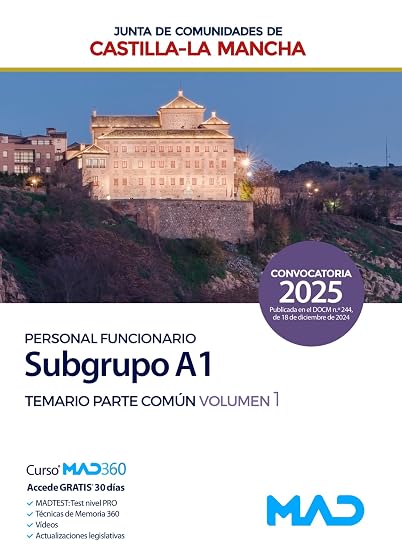 Subgrupo A1 de la Junta de Comunidades Castilla