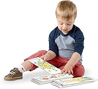 Vista 3 de Melissa & Doug Poke-a-Dot! Tarjetas de Aprendizaje Jumbo de Números, Formas y Colores, 13 Tarjetas Interactivas de Flash de Doble Cara, Actividades