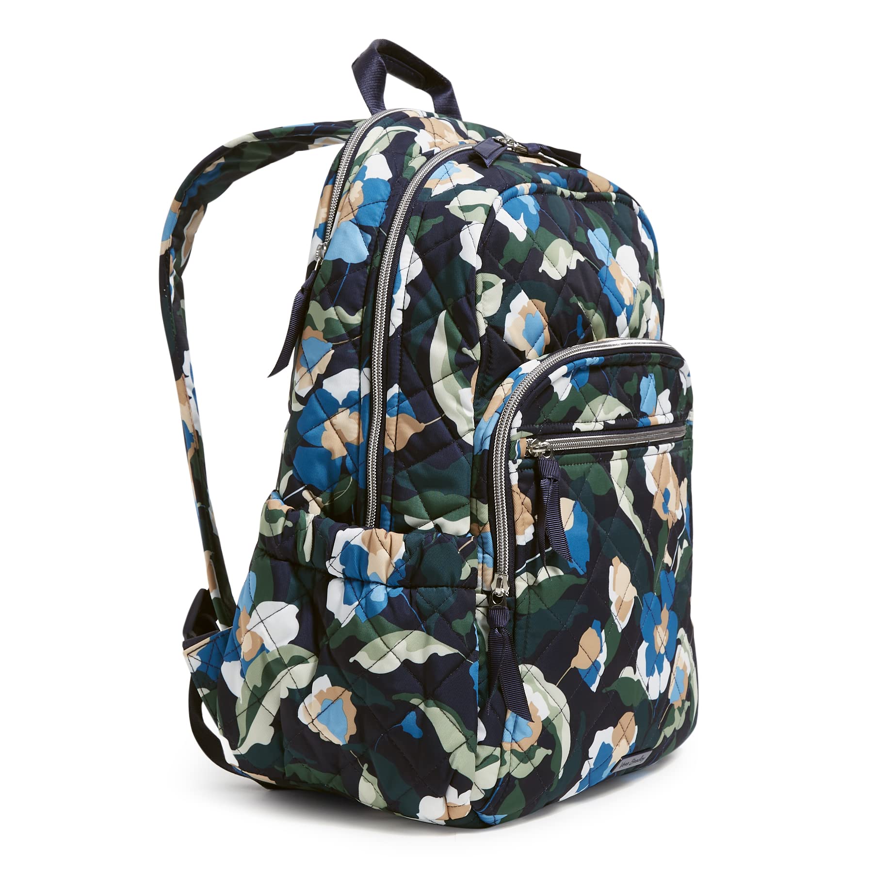 Vera Bradley Immersed Blooms XL Campus Backpack in Performance Twill Vera Bradley Performance Twill Travel Backpack Immersed  main image 3