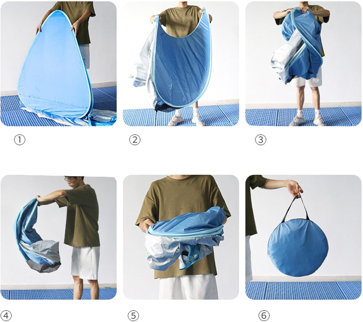 Camping Tent - UV Protection Sun Shelter - Portable Easy Up Beach Tent | for Sand Camping Picnic Backyard Summer Vacation Travel Outdoor Family Women Man