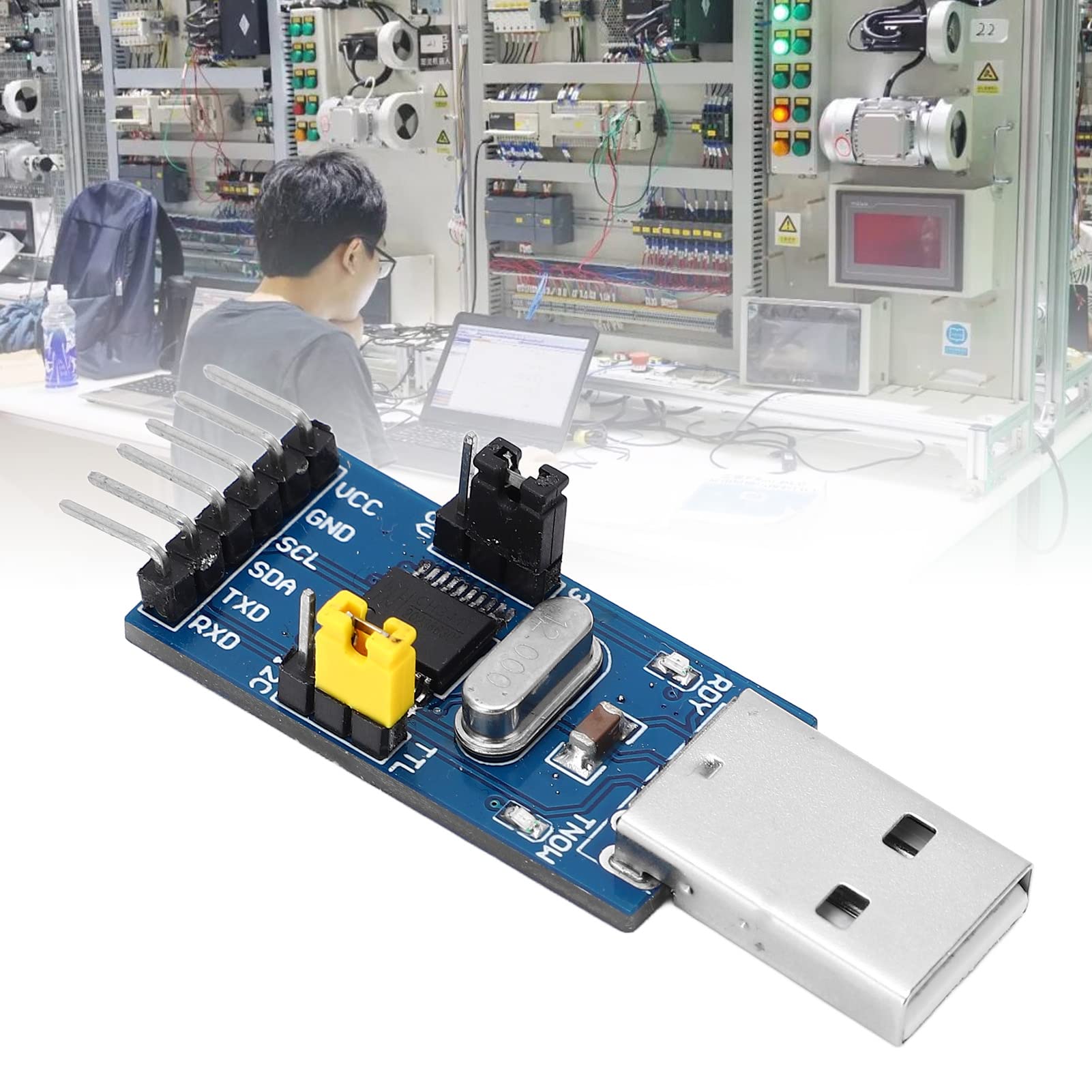 Module Adaptateur USB vers IIC I2C UART TTL Série avec Fil de Raccordement