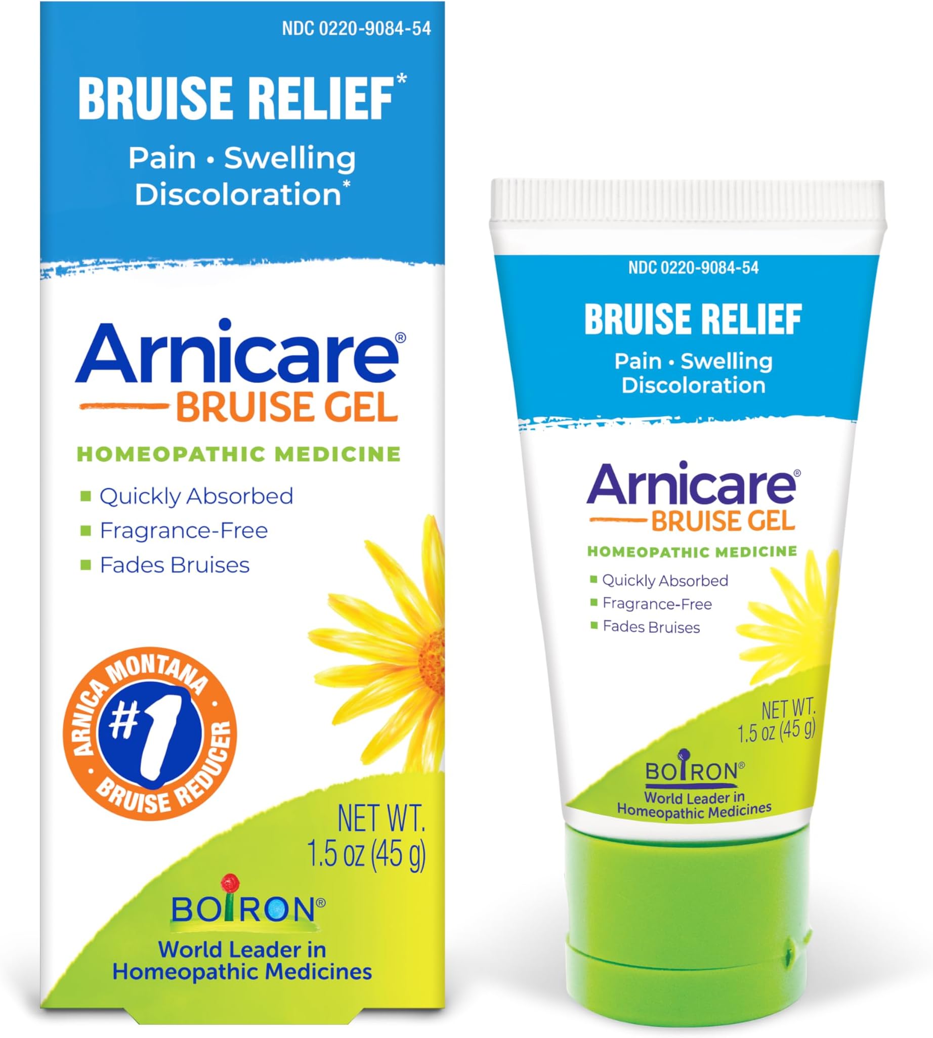 Arnicare Bruise Gel for Pain Relief from Bruising and Swelling or Discoloration from Injury - 1.5 oz