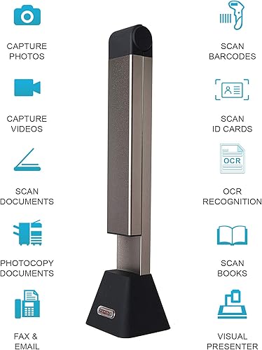 Miniatura 4 de LV-680 Cámara portátil de documentos USB 8 MP A3A4 tamaño escáner auto de la exploración