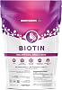 Biotin 10,000mcg Hair Growth Supplement 365 Vegan Tablets  1 Year Supply - High Strength Vitamin B7 for Hair, Skin & Nails - 100% Pure & GMP Certified