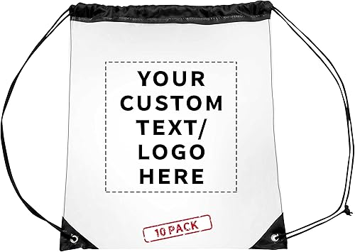 DISCOUNT PROMOS Mochilas de plástico con cordón