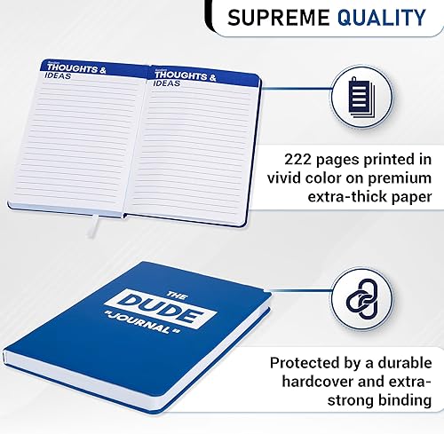 Miniatura 6 de Diario diario para hombres - Diario para hombre - Diario de gratitud para hombres - Diario para hombres - Cuaderno para hombre - Diario personal -