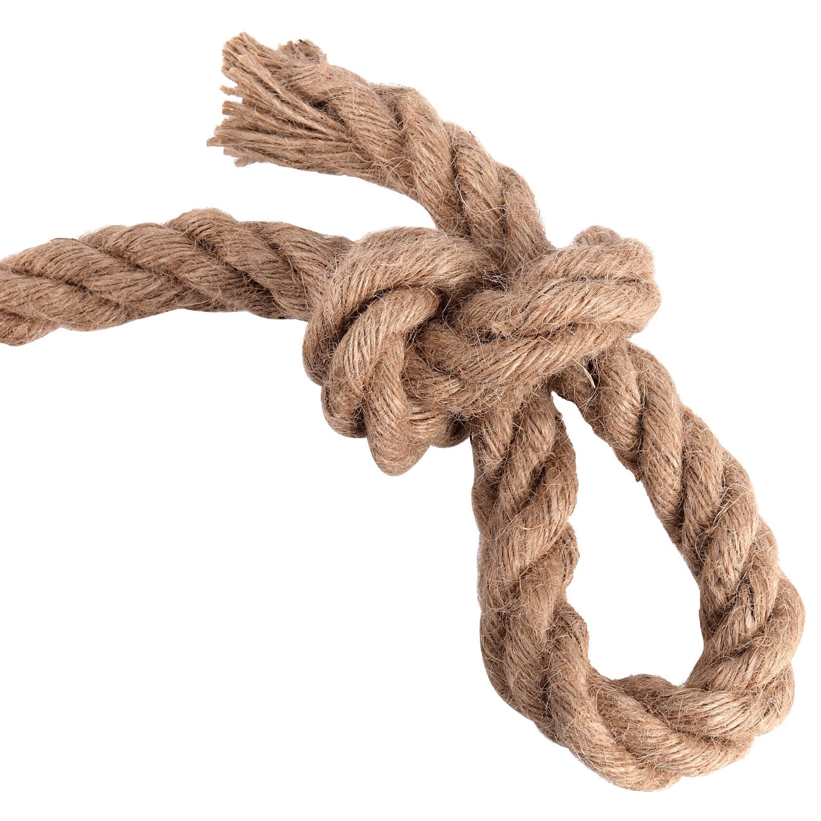 10M x 26 MM Natürliche Juteseil, Dicke und Starke Juteschnur, Schnur gedreht Jute Seil Hanfseil für Handwerk Aufhängen, Dekoration, Tauziehen, Sport