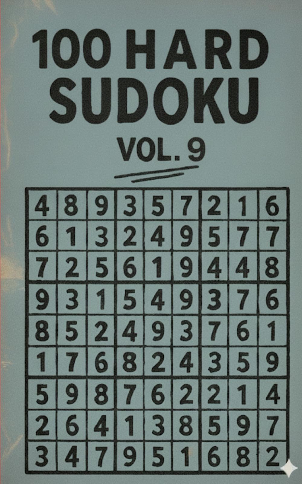 100 HARD SUDOKU VOL.9: Test Your Logic with the Hardest Puzzles