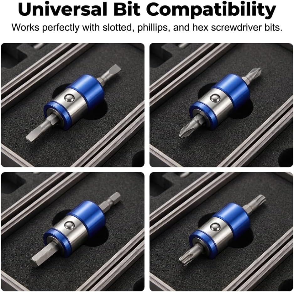 Screwdriver Head Magnetic Ring, 2026 New Upgraded Magnetic Ring for DIY Projects, Magnetic Screw Holder for Professionals (12)
