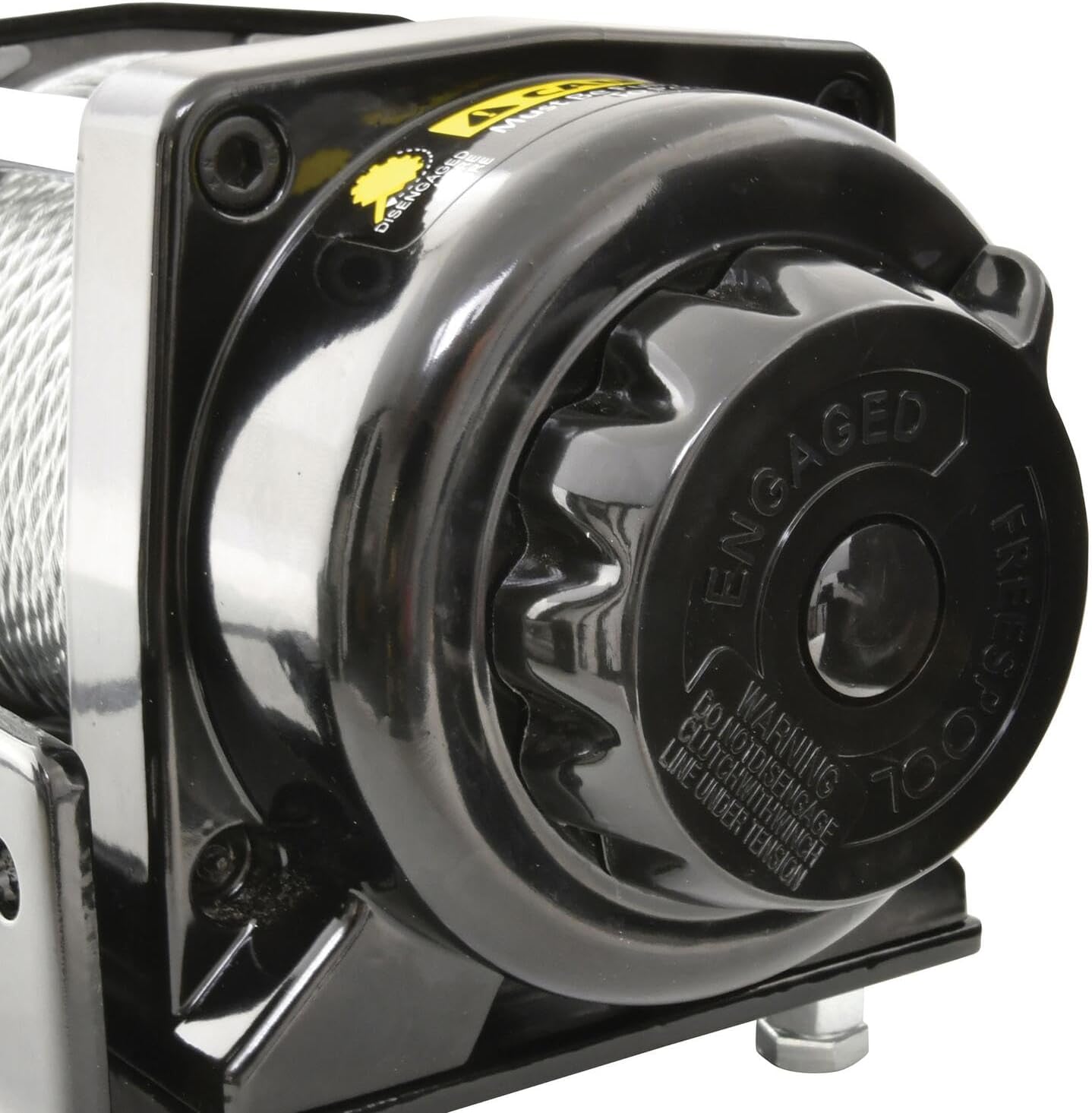 Superwinch 1130220 LT3000ATV 12 VDC winch 3,000lbs/1360kg with roller fairlead, mount plate, handlebar rocker switch, and handheld remote