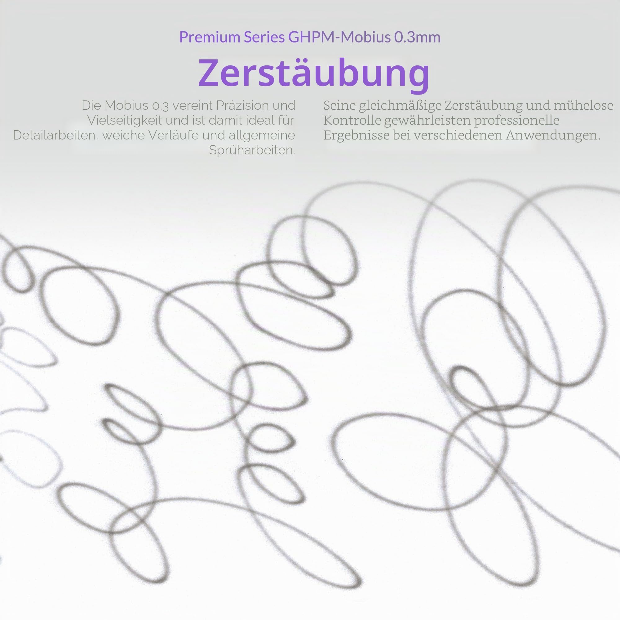Gaahleri Airbrush GHPM-Mobius 0,3mm