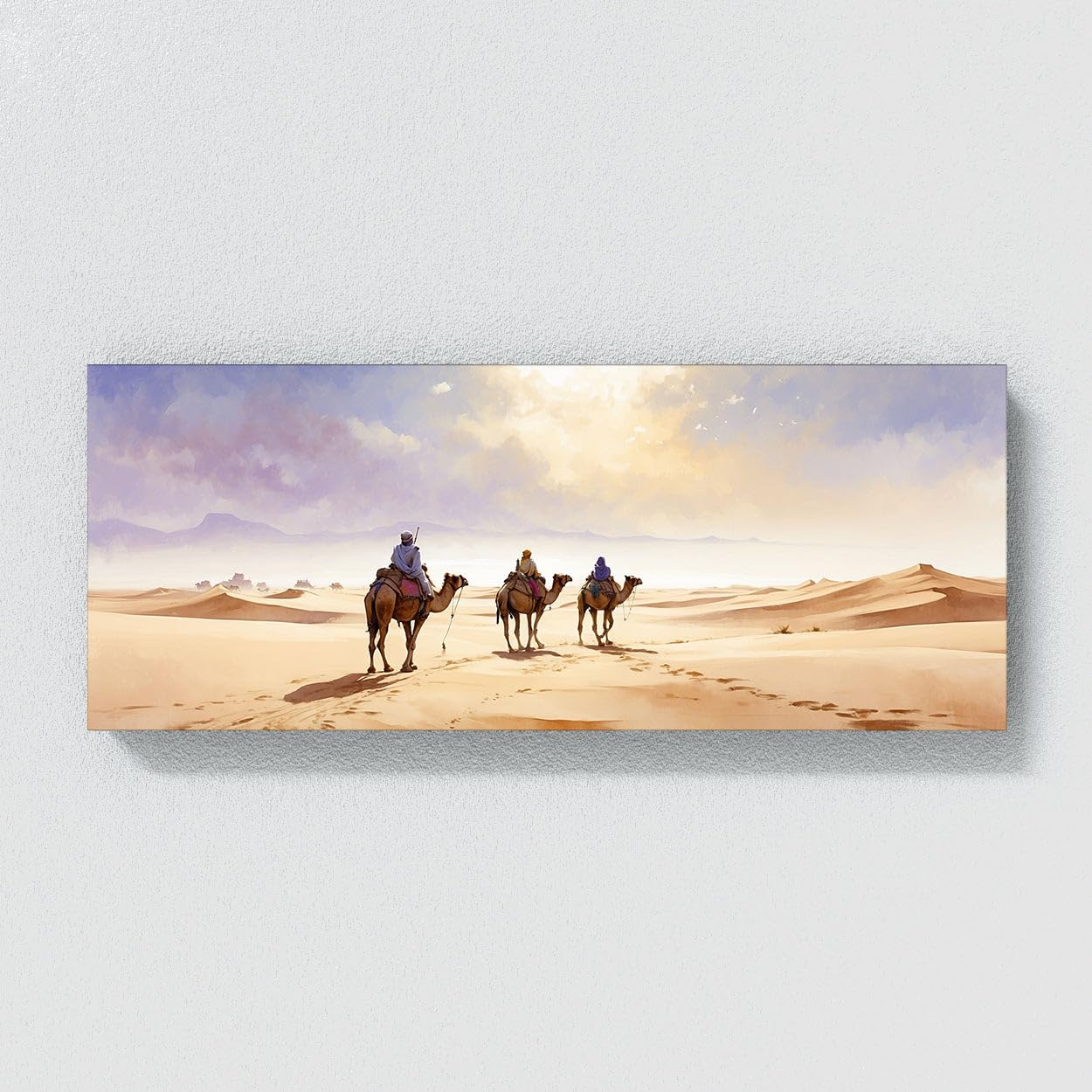 Amazon.com: Sense Canvas Camel Deserts Endless Voyage 34 Canvas