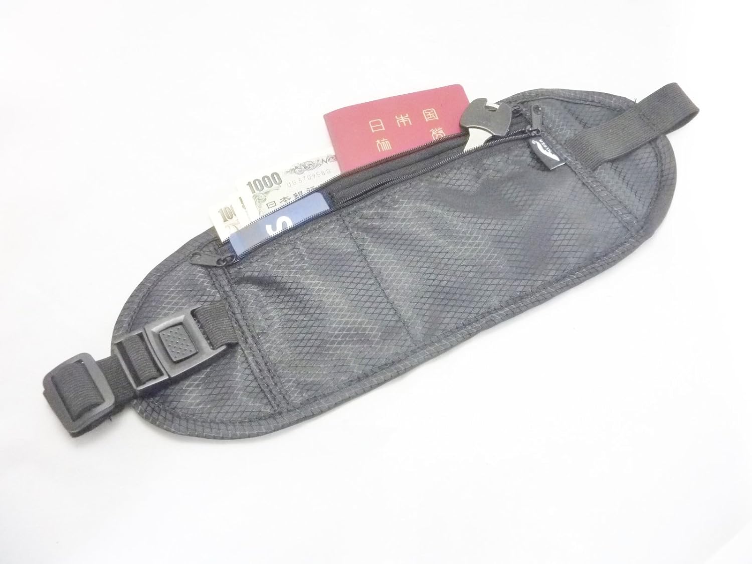 Amazon.co.jp｜貴重品を肌身離さず トラベルウエストポーチ シークレットパスポートケース｜旅行用品･旅行小物 通販